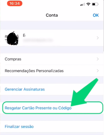Opção de resgate