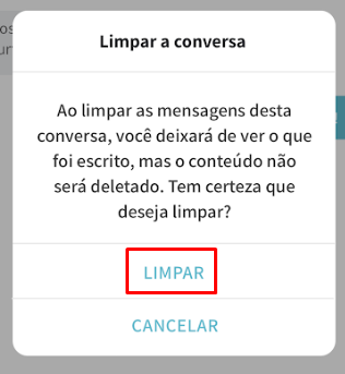 Delete confirmation