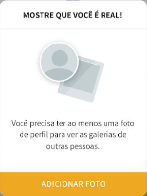 Perfil bloqueado hasta aprobación