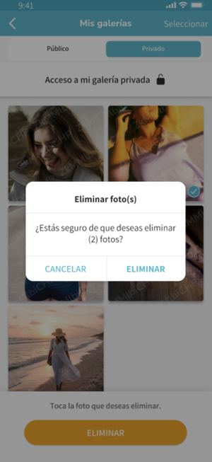 Confirmar eliminación